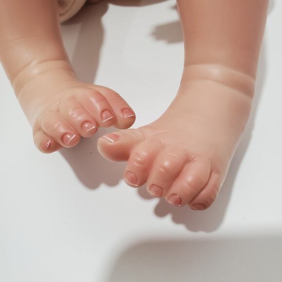 Sleeping 20 Inch Silicone Baby Realistic Cloth Torso Life-Like Baby Doll - Picture 7 of 16